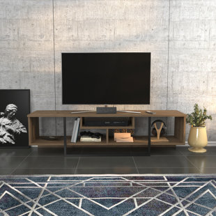 Slim tv on sale console table